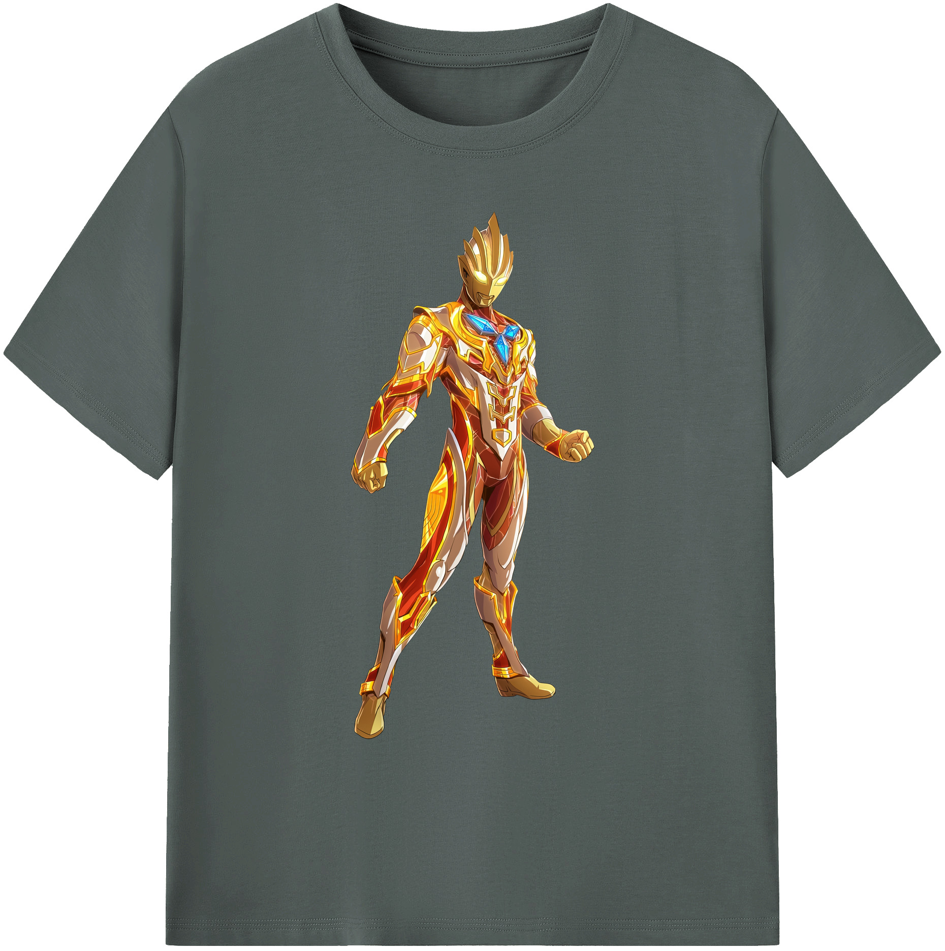 （画像用） ウルトラマン Ultraman 綿100％ メンズ半袖Tシャツ｜肌触りやわらか＆通気性